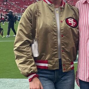 Vintage SF 49ers jacket red and gold